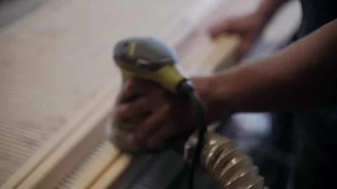 Carpentry workshop Stock Footage 149257220