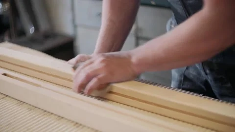 Carpentry workshop Stock Footage 149257550