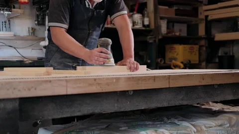 Carpentry workshop Stock Footage 149257856