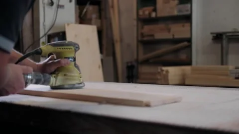 Carpentry workshop Video stock 149258010