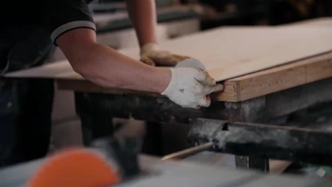 Carpentry workshop Stock Footage 149258579