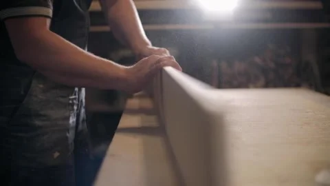 Carpentry workshop Stock Footage 149258689