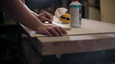 Carpentry workshop Stock Footage 149258775