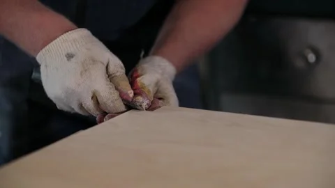 Carpentry workshop Stock Footage 149258872