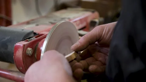 Carpentry workshop, master craftsman working Stock Footage 279151548