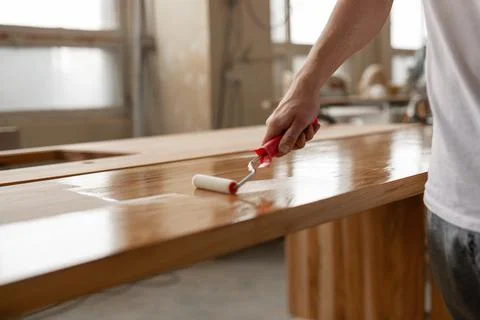 Carpentry workshop Stock Photos