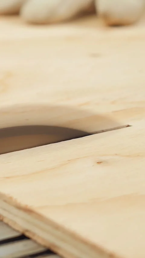 Carpentry workshop vertical video 4k Video stock 285020018