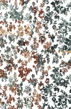 Carpet and Fabric print design with grunge and distressed texture repeat pattern Stock Illustration