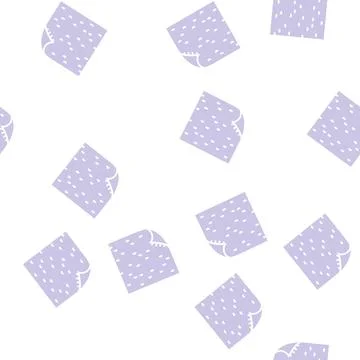 Carpet covering glyph seamless pattern Stock Illustration