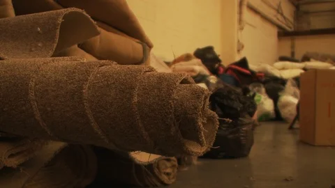 Carpet &amp; Donations Stock Footage 112743489