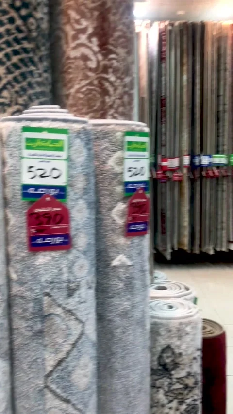 Carpet factory video Stock Footage 169976651