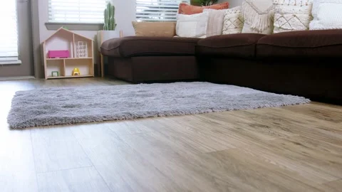 Carpet on the floor Video stock 223175732