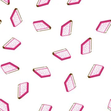 Carpet floor isometric icon seamless pattern Stock Illustration