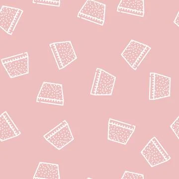 Carpet floor line vector seamless pattern 스톡 일러스트