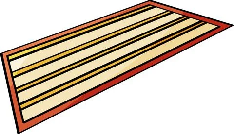 Carpet Illustration - Flooring &amp; Texture Stock Illustration