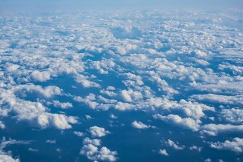 Carpet of the image of the cloud Stock Photos