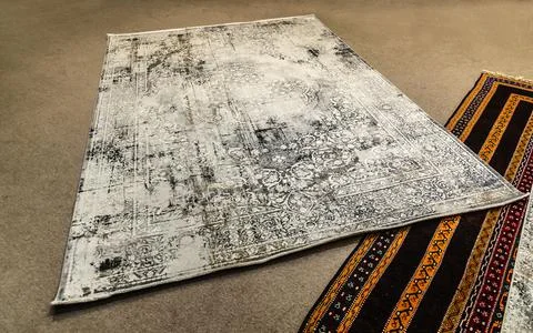 Carpet patterned background factory carpets delicate pattern Persian Carpet T Stock Photos