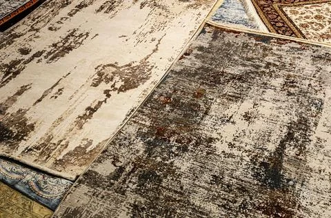 Carpet patterned background factory carpets delicate pattern Persian Carpet Stock Photos