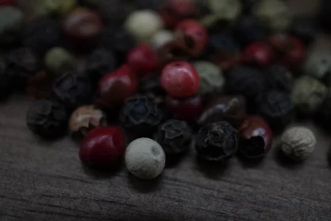 A carpet of pepper Stock Photos