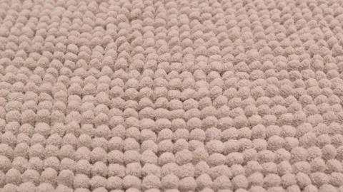 Carpet pile texture background pattern soft textile fibra bath 스톡 동영상 151142046