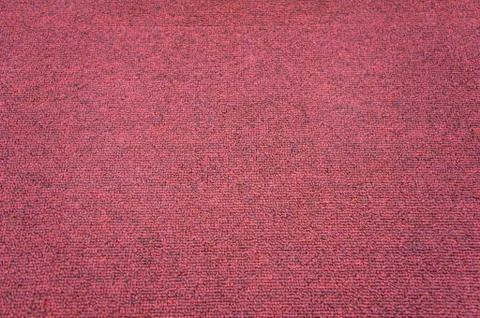 Carpet red texture background floor color concept Foto stock