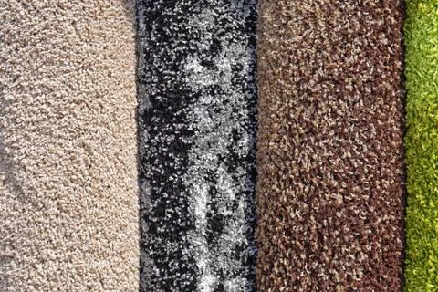 Carpet in rolls Stock Photos