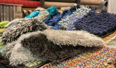 Carpet samples Stock Photos
