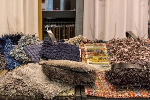 Carpet samples Stock Photos