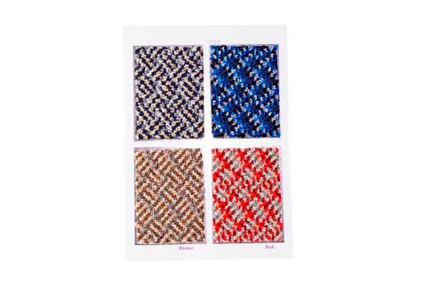 Carpet samples Stock Photos