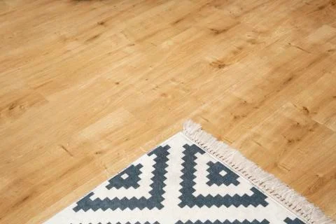 Carpet standing on the floor 写真素材