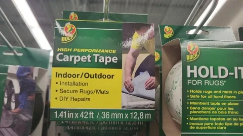 Carpet Tape Duck High Performance Retailer Merchandise Craft Vidéo 219497087