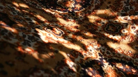 Carpet texture. pattern on the carpet. set and shadow on the carpet. Close-.. Stock Footage 251548706