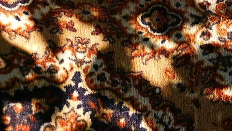 Carpet texture. pattern on the carpet. set and shadow on the carpet. Close-.. Stock Footage 251548714