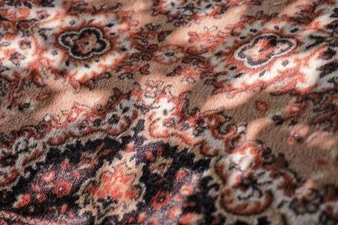 Carpet texture. pattern on the carpet. set and shadow on the carpet. Close-.. Stock Photos