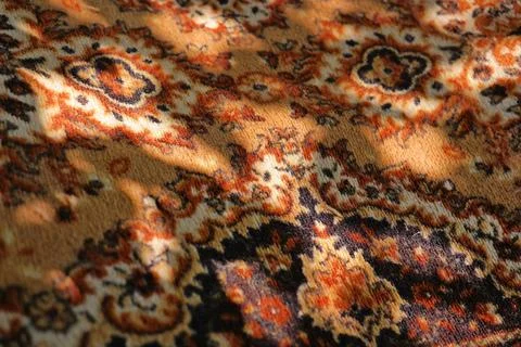 Carpet texture. pattern on the carpet. set and shadow on the carpet. Close-.. Foto stock