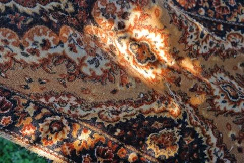 Carpet texture. pattern on the carpet. set and shadow on the carpet. Close-.. Foto stock