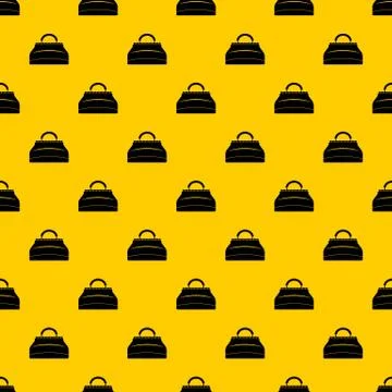 Carpetbag pattern vector Stock Illustration