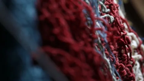 Carpets thread 2 Stock Footage 326496225