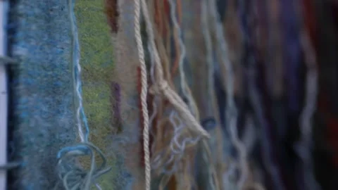 Carpets thread 3 Stock Footage 326496235