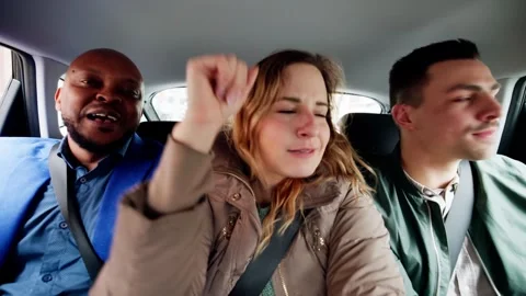 Carpool Ride Share Car Service App Stock Footage 272157612