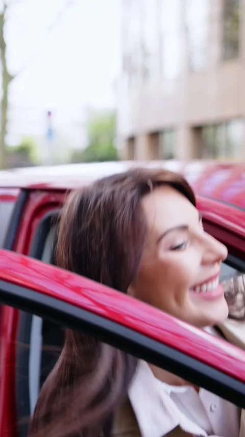 Carpool Ride Sharing Stock Footage 240855716