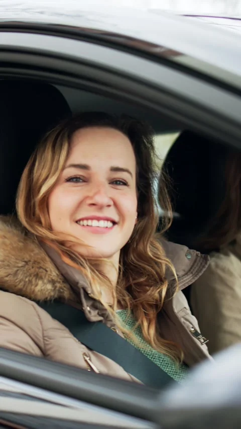 Carpool Ride Sharing Stock Footage 269466257