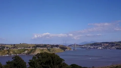 Carquinez Bridge Stock Footage 76535106