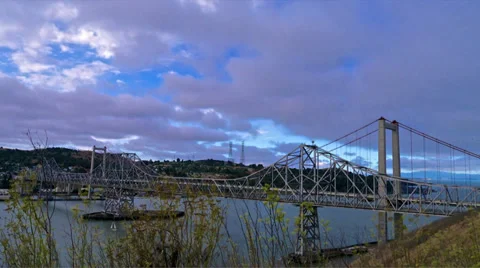 Carquinez Bridge Time Lapse Stock Footage 29162459