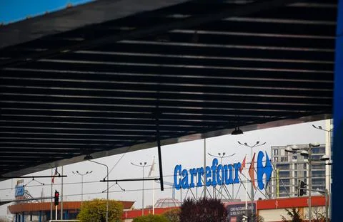 Carrefour Orhideea Stockfoto's