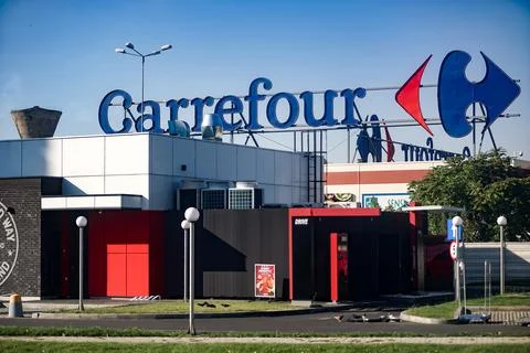 Carrefour - Vulcan Value Centre Foto stock