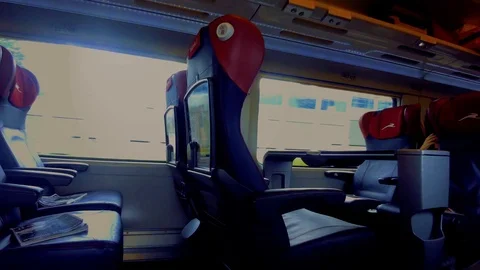 The carriage of a train. Stock Footage 108631526