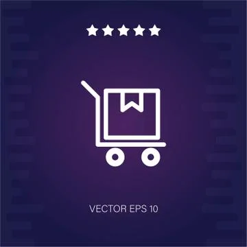 Carriage vector icon Stock Illustration