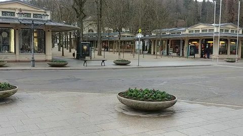 A carriage waiting for passengers Stock Footage 89935381