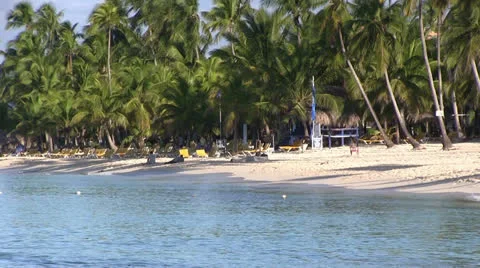 Carribean - beach -holiday Stock Footage 22973646